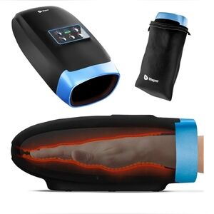 LifePro Hand Massager, Heat & Compression, Relieve Finger, Wrist & Palm Tension